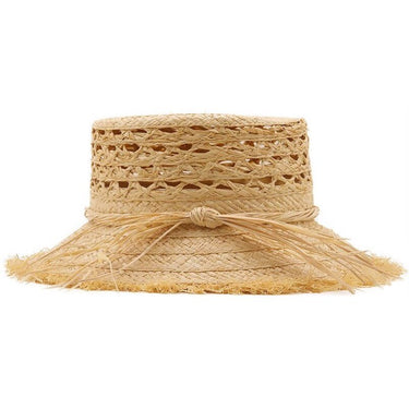 chapeau de paille naturelle femme